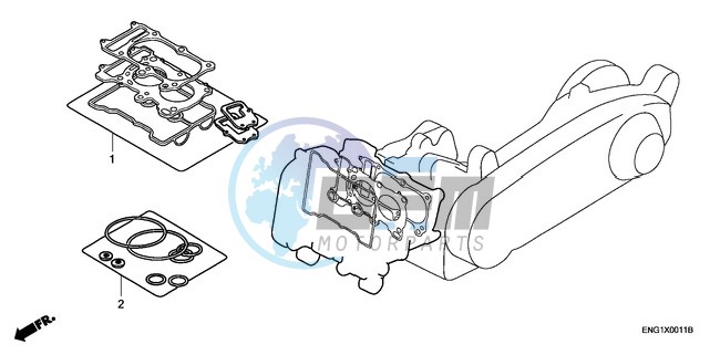 GASKET KIT A