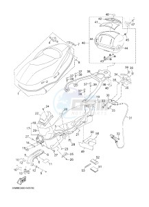 YP125RA (ABS) X-MAX125 ABS X-MAX125 ABS (2ABE) drawing SEAT