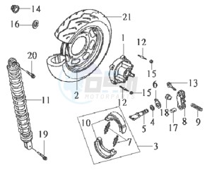 DD50 FIX E2 drawing REAR WHEEL