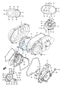 LT-A750XZ drawing CRANKCASE COVER