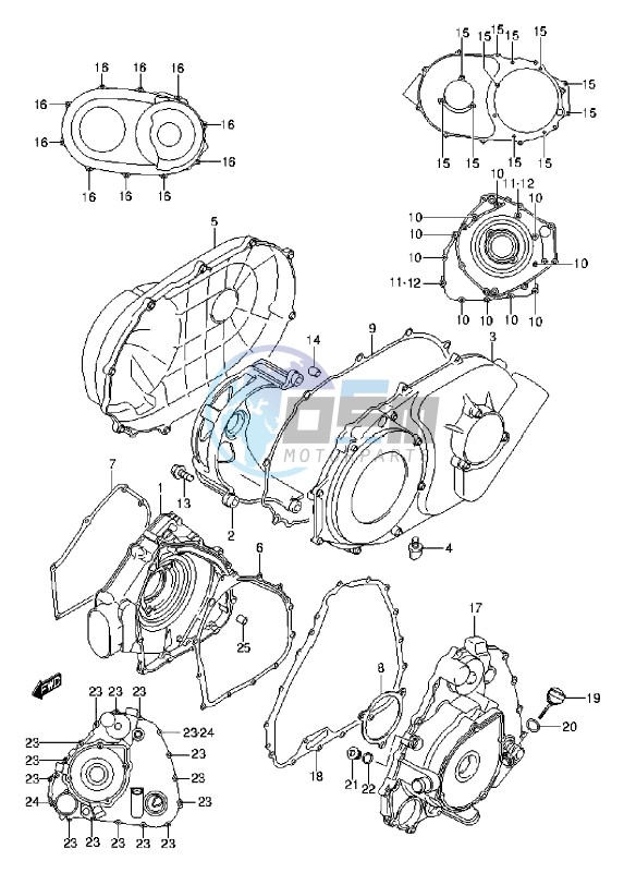 CRANKCASE COVER