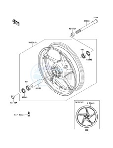 Z1000_ABS ZR1000EBF FR XX (EU ME A(FRICA) drawing Front Hub