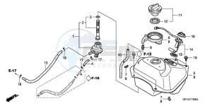 NVS502SH9 TU drawing FUEL TANK