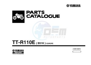 TT-R110E (B51K) drawing Infopage-1