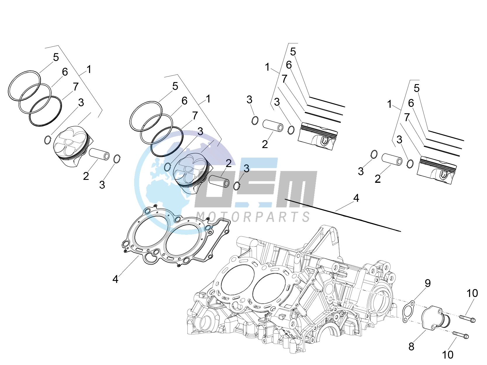 Cylinder - Piston