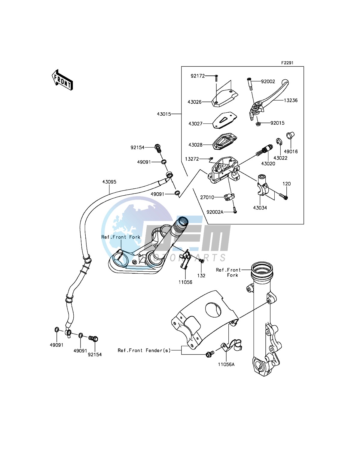 Front Master Cylinder