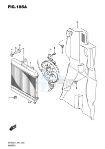 UH125 ABS BURGMAN EU drawing RADIATOR