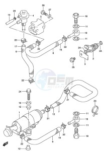 DT 140 drawing Fuel Injector (DT140EFI