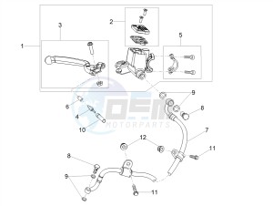 SX 50 FACTORY E4 (EMEA) drawing Front master cilinder