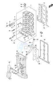 DF 90A drawing Cylinder Head