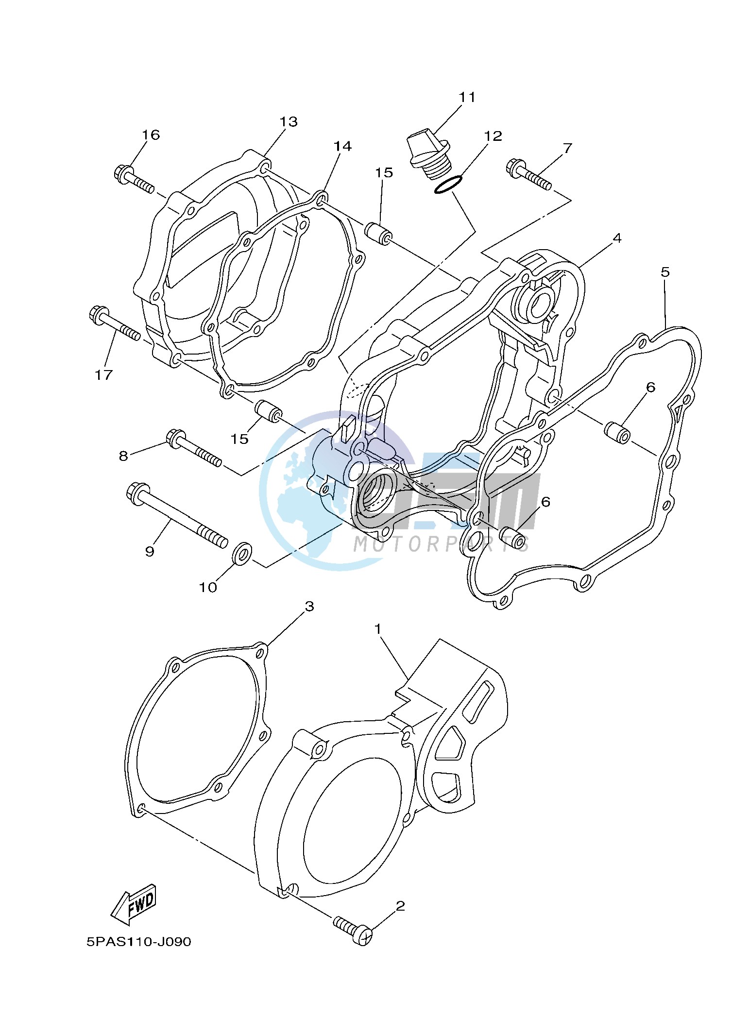 CRANKCASE COVER 1