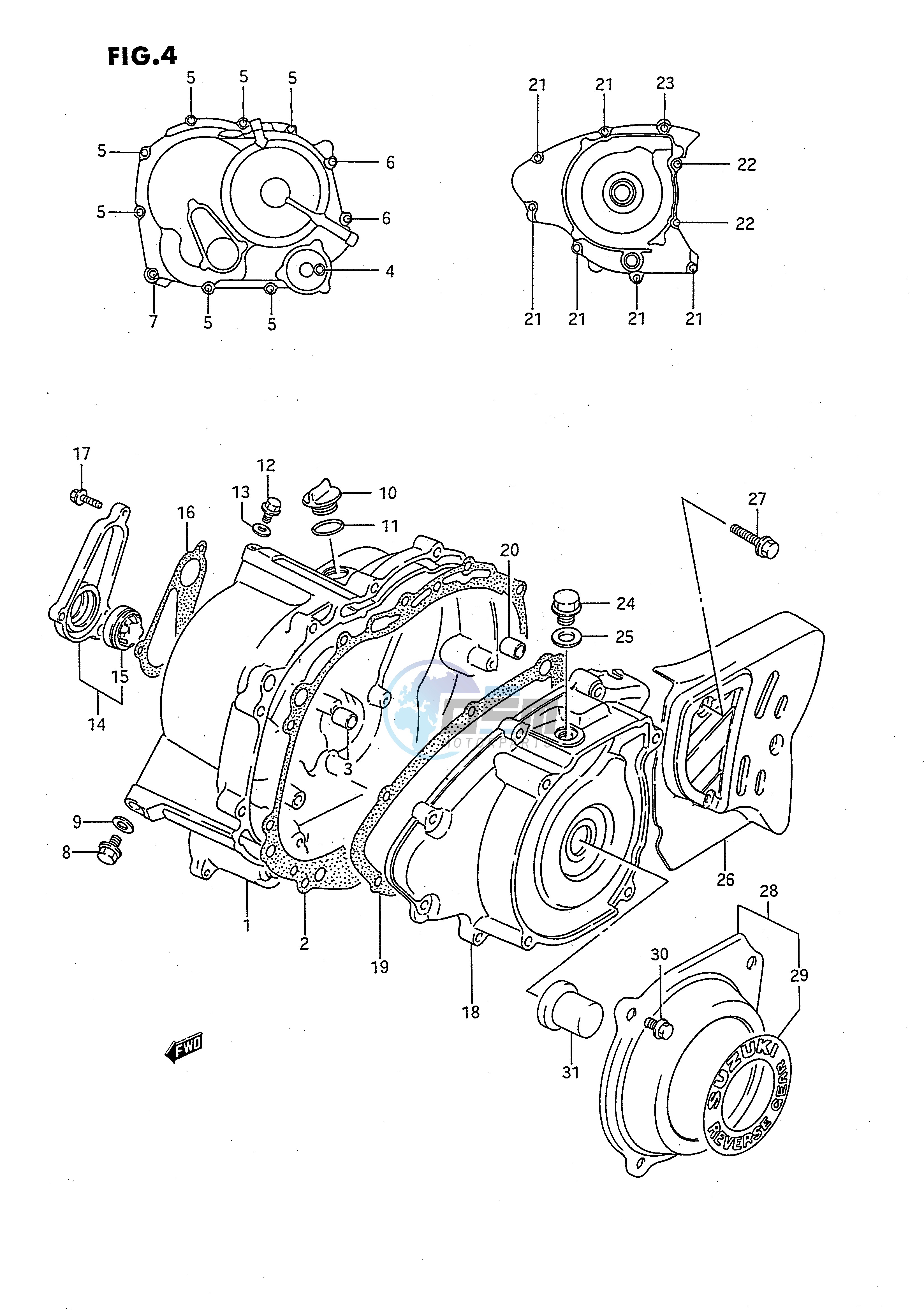 CRANKCASE COVER