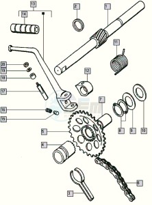 YOUNGST-R_25-45kmh_K8-L0 50 K8-L0 drawing Starter mechanism-kick start