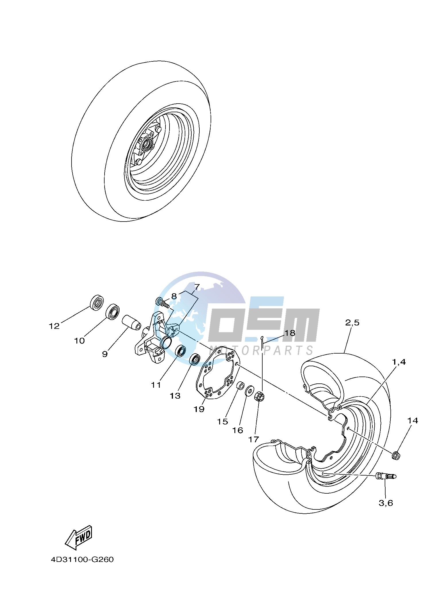 FRONT WHEEL