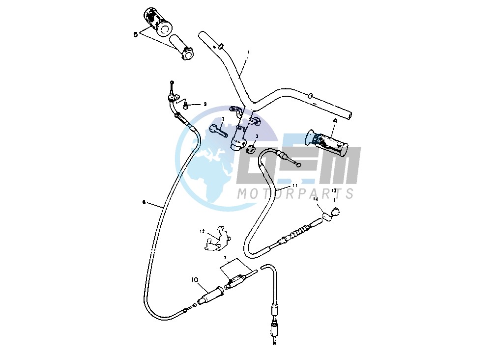 STEERING HANDLE -CABLE