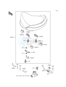 KZ 1000 P [POLICE 1000] (P15-P19) [POLICE 1000] drawing SEAT