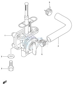 GZ250 (P34) drawing FUEL COCK