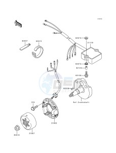 KX 80 R T [KX80] (R4-T4 BIG WHEEL R5) [KX 80 BIG WHEEL] drawing GENERATOR