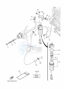 F175AETL drawing FUEL-SUPPLY-1