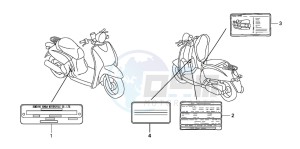 NVS504SH 502 drawing CAUTION LABEL