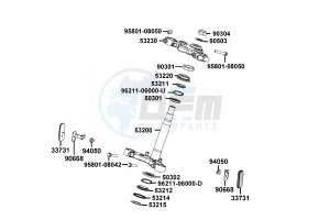 K-PIPE 50 drawing Steering Stem