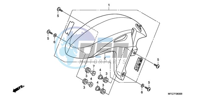 FRONT FENDER