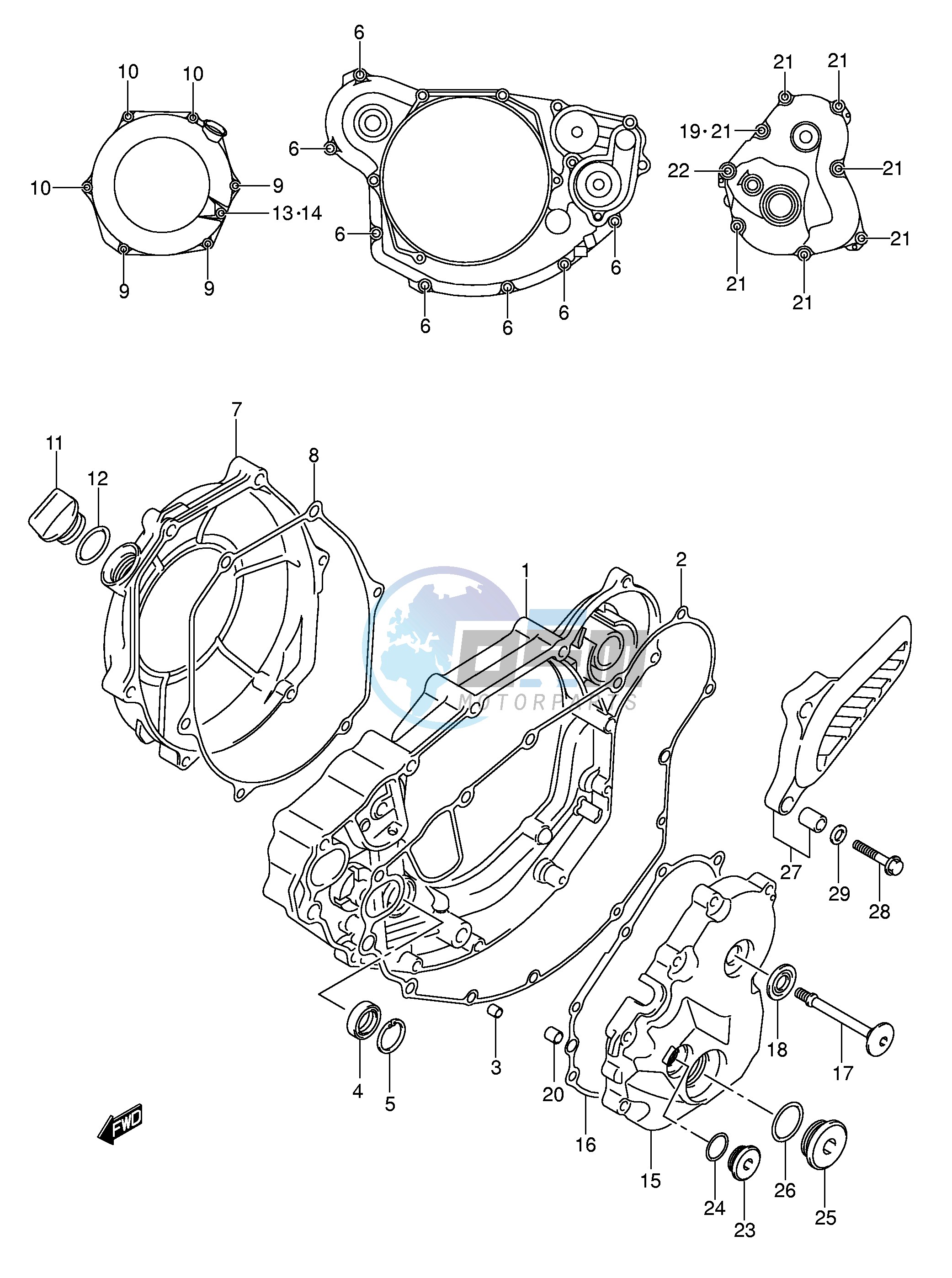 CRANKCASE COVER