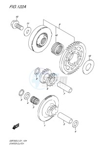 GSR750Z EU drawing STARTER CLUTCH