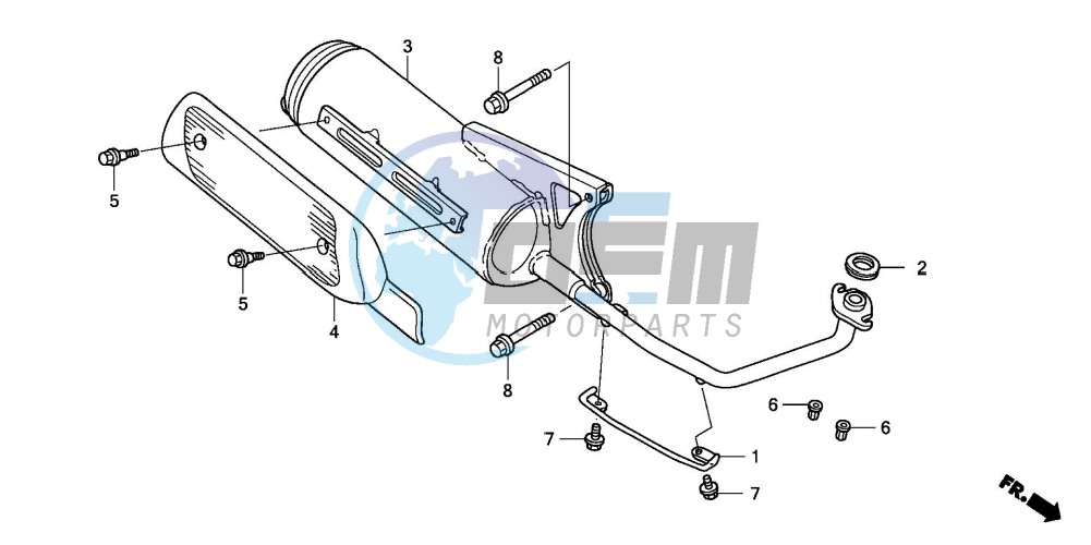 EXHAUST MUFFLER