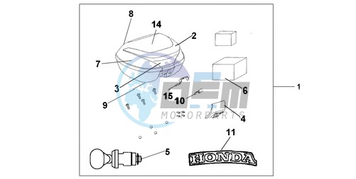 TOP BOX 35 L BLACK