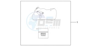 CBR1000RA9 U / ABS drawing INDOOR BODY COVER HRC