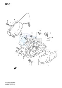 LT-Z50 (P19) drawing MAGNETO COVER