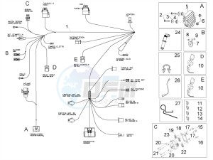 RS4 125 4T drawing Front electrical system