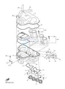 FZ8-S FZ8 FAZER 800 (42PA 42PE) drawing INTAKE