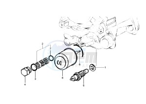 Runner VX-VXR 125-200 125 drawing Oil Filter