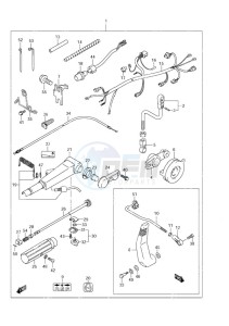 DF 9.9 drawing Tiller Handle