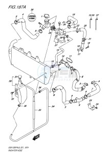 GSX-1250F ABS EU drawing RADIATOR HOSE