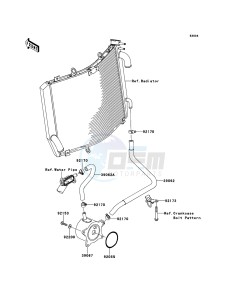 ZZR1400_ABS ZX1400FEFB FR GB XX (EU ME A(FRICA) drawing Oil Cooler