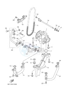 MTN-1000D MT-10 SP MT-10 SP (BW84) drawing OIL PUMP