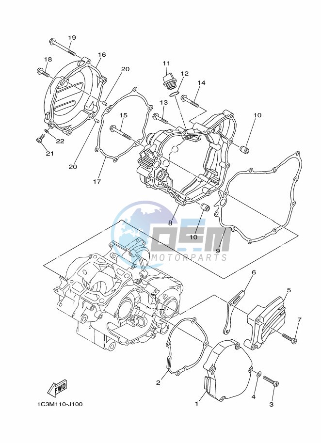 CRANKCASE COVER 1