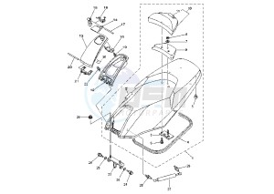 XP T-MAX 500 drawing SEAT