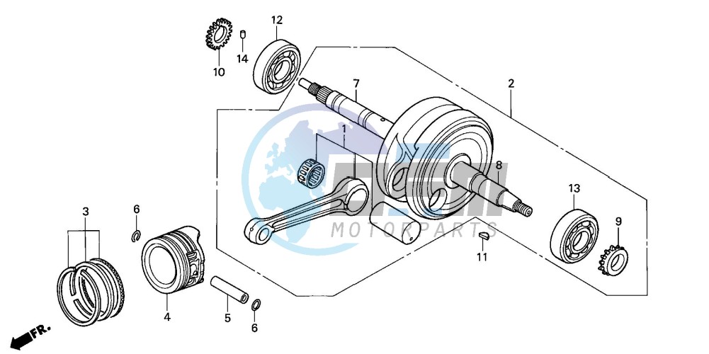 CRANKSHAFT/PISTON