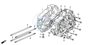 TRX90 drawing CRANKCASE