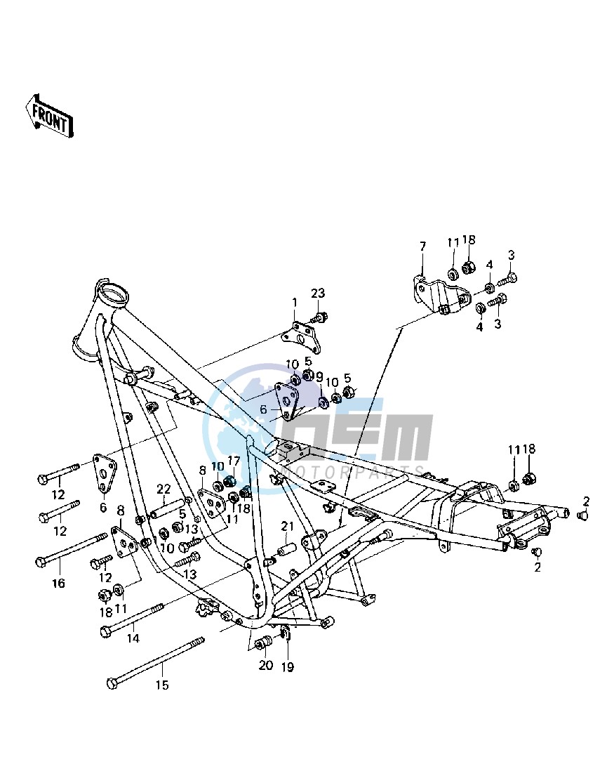 FRAME FITTINGS -- 80 B1- -