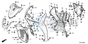 SH125SE SH125S UK - (E) drawing FRONT COVER