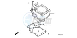 TRX420FAA Australia - (U) drawing CYLINDER