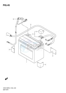 GSX1300R (E2) Hayabusa drawing BATTERY (GSX1300RL1 E19)