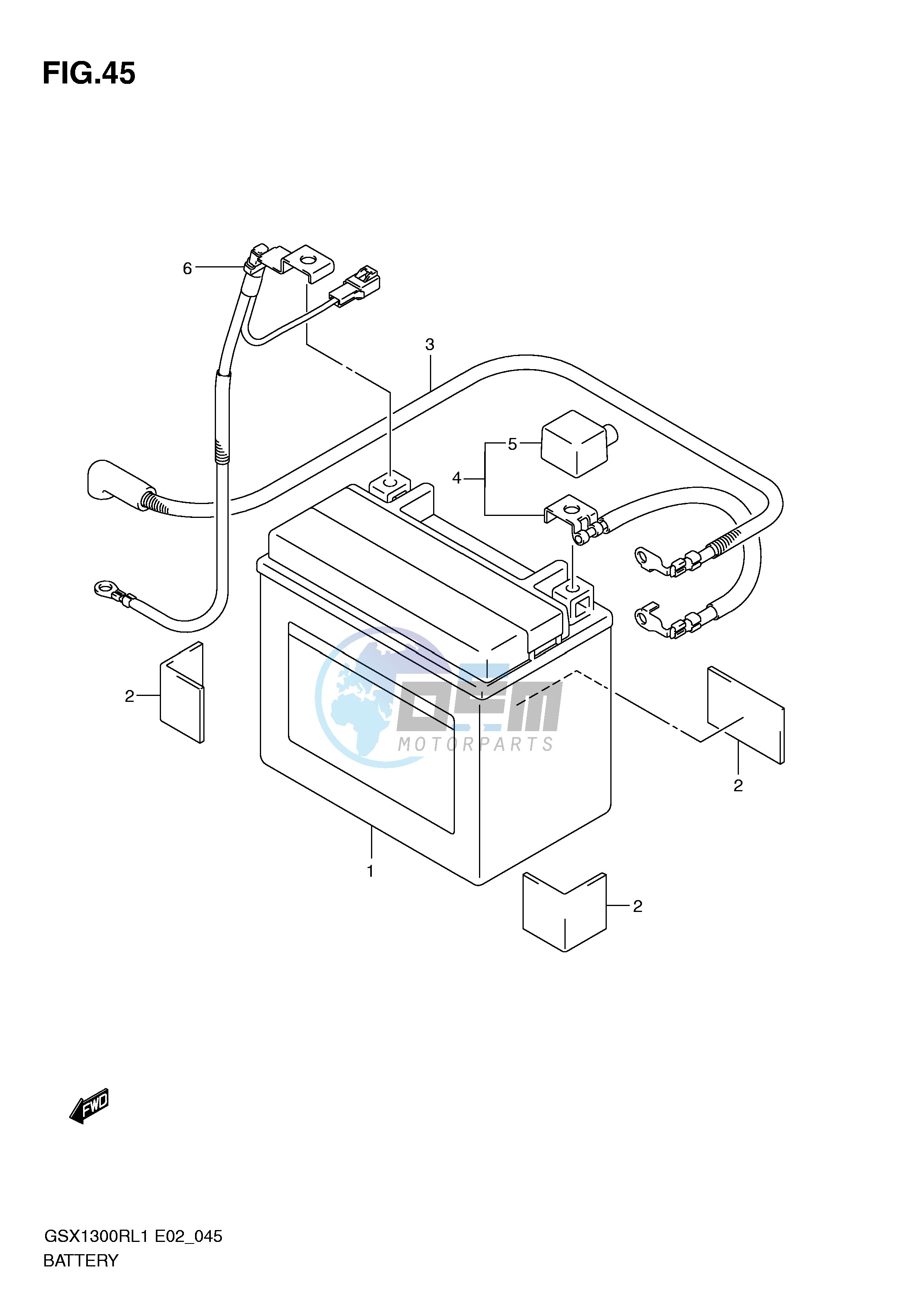 BATTERY (GSX1300RL1 E19)