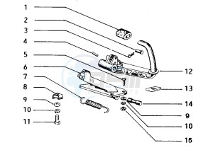 FL2 HP 50 drawing Brake pedal