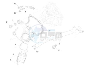 GTS 300 IE ABS E4 (APAC) drawing Cylinder head cover